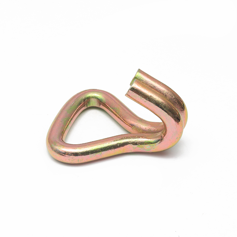 2 hüvelykes 5000 kg/11000 font sárga cink bevonatú dupla fém J horog