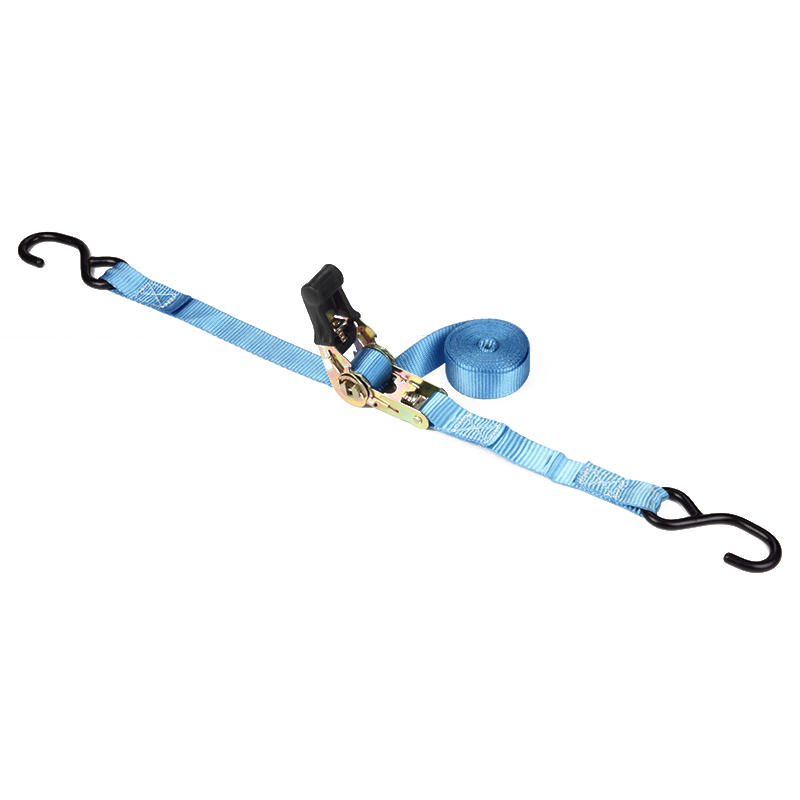 1 hüvelykes 25 mm 800 kg racsnis kötött hevederek fekete bevonattal