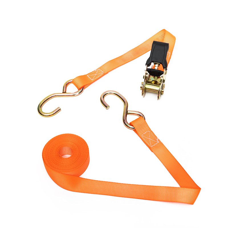 1 hüvelykes 25 mm 800 kg racsnis kötött hevederek fekete bevonattal