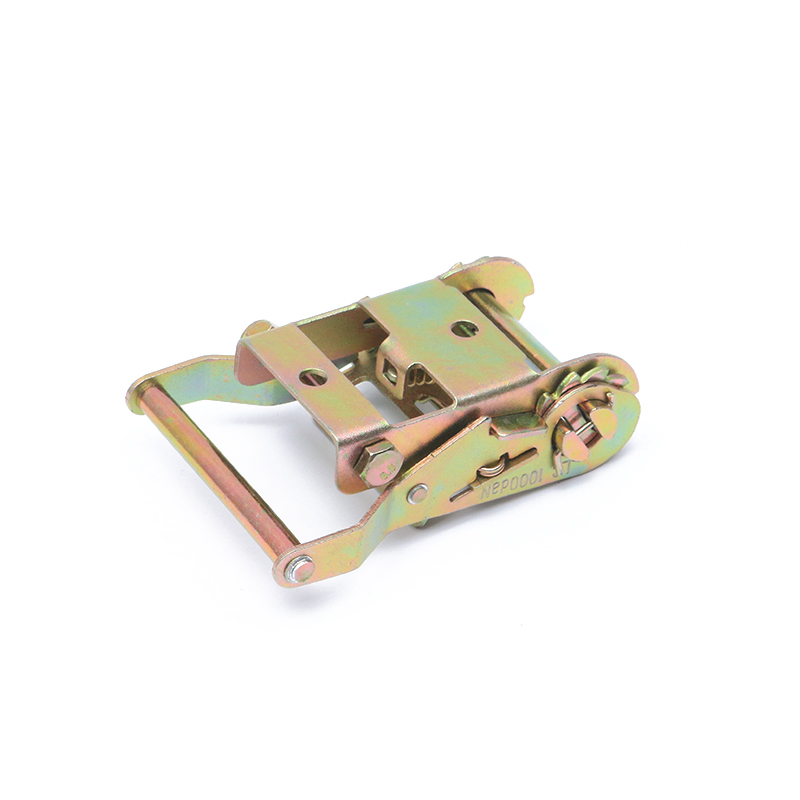 2 hüvelykes 50 mm 2000 kg/4400 font sárga cink bevonatú racsnis kötött csat a kötőszalaghoz