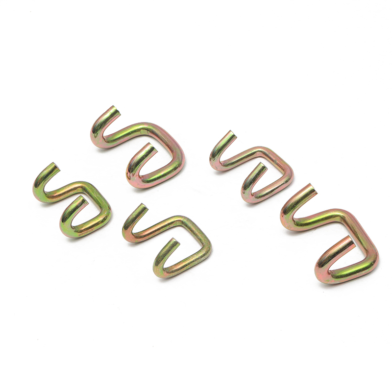 2 hüvelyk 5T sárga cink karom U horog a rakománytáblához