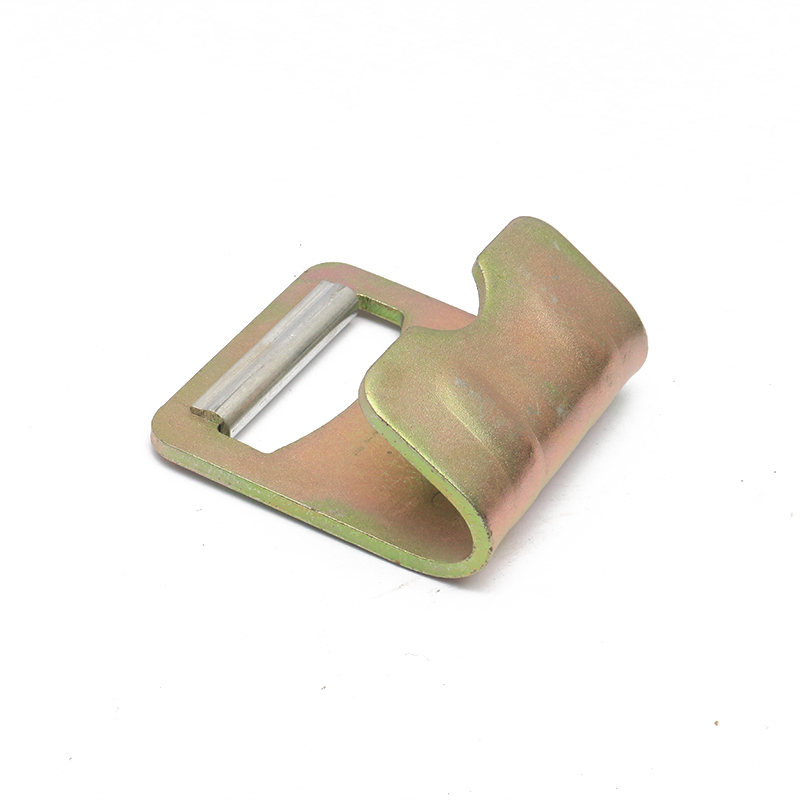 2 hüvelykes fekete e-bevonó fém lapos J horog