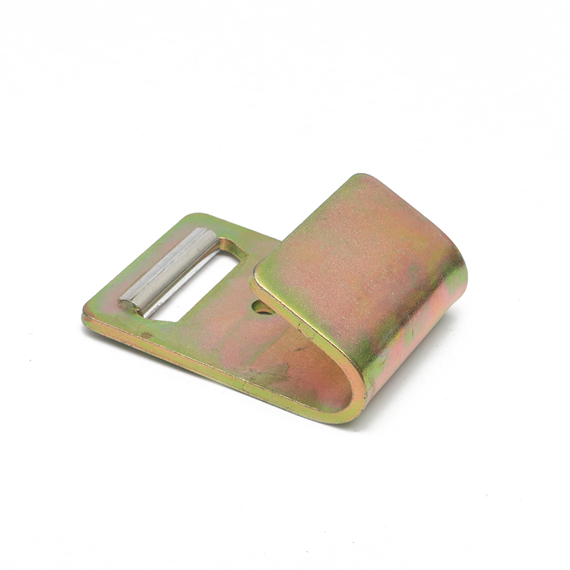 2 hüvelykes fekete e-bevonó fém lapos J horog